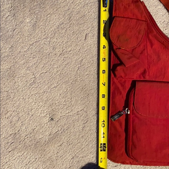 baggallini red crossbody travel purse. - Picture 13 of 13
